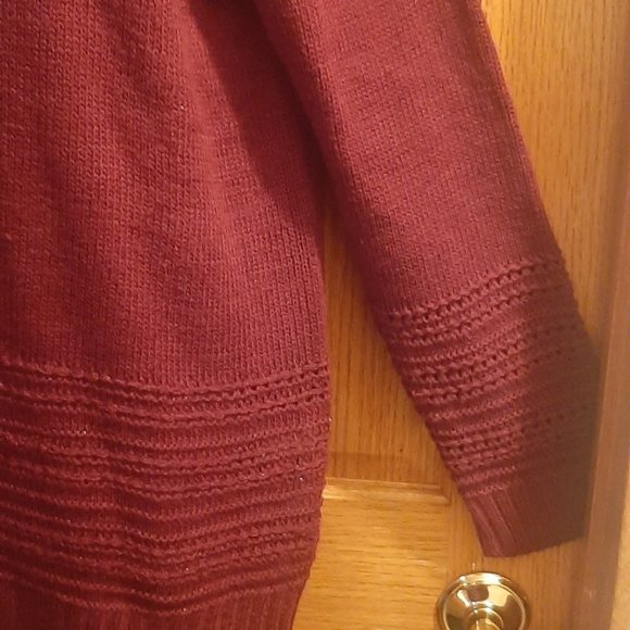 Maroon Lightweight Sweater - Picture 5 of 6